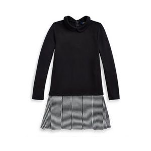 Ralph Lauren Childrenswear
Black / Plaid Cotton Shirtdress